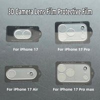 Protection d'écran en verre trempé 9H HD 3D de haute qualité anti-rayures pour objectif d'appareil photo de téléphone portable 17