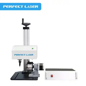 Perfekter Laser Günstiger Preis Rotary Dot Pin Markierung maschine für Zylinder