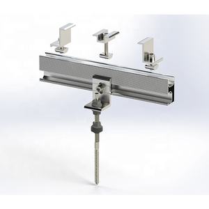 Accesorios de fijación de soporte de montaje solar 304 de acero inoxidable <span class=keywords><strong>barato</strong></span> OEM para gancho de techo Accesorio de sistema solar Premium - Product Image 4