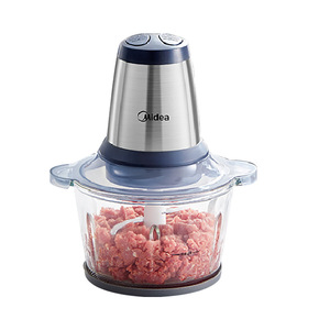 เครื่องบดเนื้อไฟฟ้ามีเดีย 1.8 ลิตร ใบมีดสแตนเลส ตัวเครื่องพลาสติก ปุ่มควบคุมแบบกด เครื่องเตรียมอาหารอเนกประสงค์ - Product Image 2
