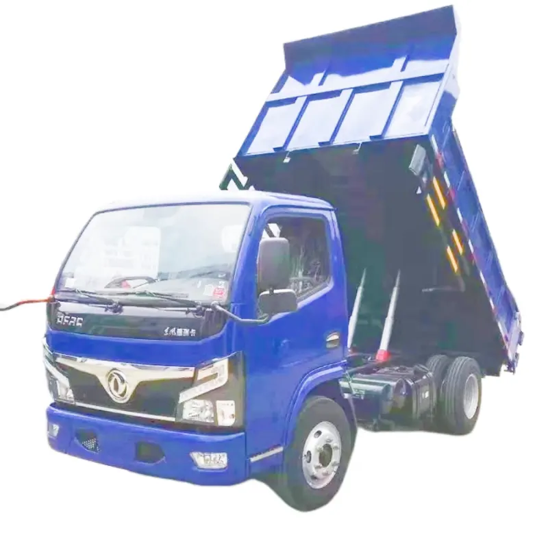 로드 5 10 톤 광업 교통 Dongfeng Euro3 배기량 4x2 4x4 디젤 미니 라이트 덤프 트럭