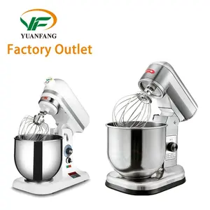 Factory outlet Kitchen Dough Mixer electric Commercial 5L/7L/10L bakery equipment Cake Mixer Stainless Steel Food Mixers