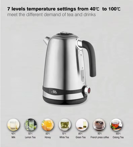 371379 CE/GS 1,7L Plastikfreier Edelstahl-Wasserkocher mit Abnehmbarem Deckel - Product Image 5