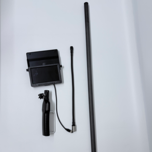 Caméra télescopique 7 "écran <span class=keywords><strong>LCD</strong></span> 3.6 mètres de long en fibre de carbone pôle caméra d'inspection vidéo avec enregistrement DVR - Product Image 1