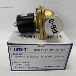 Válvula Solenoide Uni-D UW-25 100% Nueva y Original - Product Image 1
