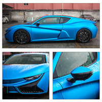PVC voiture Chrome vinyle Wrap Film voiture Film autocollants véhicule couleur changeante Film
