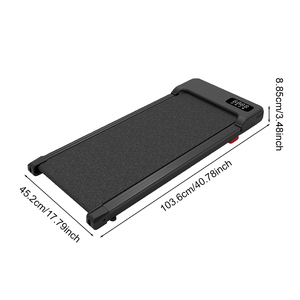 Walking Pad Under Desk Led Screen Multifunctional Running Jogging Walking Pad <strong>Treadmill</strong> - Product Image 2