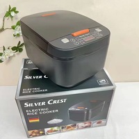 Autocuiseur Électrique Intelligent en Plastique 5L pour le Marché International avec Minuteur Préprogrammable, Cuisson Faible en Sucre et Protection Anti-Ébullition à Sec, Prises EU/UK