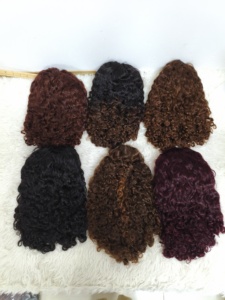 Promoción Letsfly: Pelucas Rizadas Birmanas de 45$ 10A 14 16 Pulgadas 13x4 con Frente de Encaje, Colores Disponibles, Cabello Virgen Natural 100% Humano 200g - Product Image 5