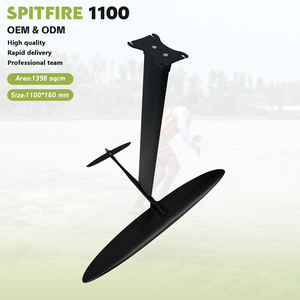 ชุดไฮโดรฟอยล์คาร์บอนเต็มรูปแบบ JFS Axis Foil Front Wing Spitfire 1100/1180/960 พร้อมโลโก้ OEM สำหรับเล่นเซิร์ฟฟอยล์ JFS SPITFIRE1100 ขายดี JFS- - Product Image 1