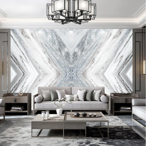 Certification écologique Feuille de marbre UV Panneau mural en marbre <span class=keywords><strong>PVC</strong></span> Impression 3D <span class=keywords><strong>dalle</strong></span> de marbre à motifs continus - Product Image 1