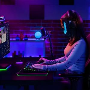 Máscara LED Venom Purge <span class=keywords><strong>de</strong></span> <span class=keywords><strong>Halloween</strong></span>, Recargable y Ecológica, Disfraz para Adultos con Función <span class=keywords><strong>de</strong></span> Iluminación para Fiestas <span class=keywords><strong>de</strong></span> <span class=keywords><strong>Disfraces</strong></span> - Product Image 6