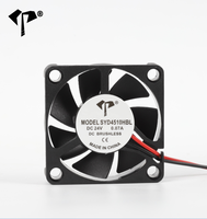 Ventilateur axial sans balais DC YD 4510, 45 mm, 5 V, 12 V, 24 V, haute vitesse 7000 tr/min, double roulement à billes, ventilateur de refroidissement pour micro-onduleur et armoire