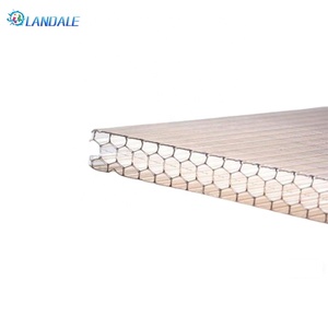 Trần PC carport rỗng tấm lợp 19fts mô hình linh hoạt trong suốt tấm lợp nhựa PC - Product Image 1