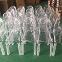 Chaise Ghost en Acrylique Transparent Empilable pour Banquets, Dîners, Événements et Mariages – Vente en Gros