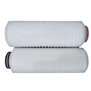 Integrity PTFE Cartucho de filtro de aire de 0,01 micrones 0,74 m2 Elemento de filtro de politetrafluoroetileno para esterilización de tanques de ingredientes - Product Image 5