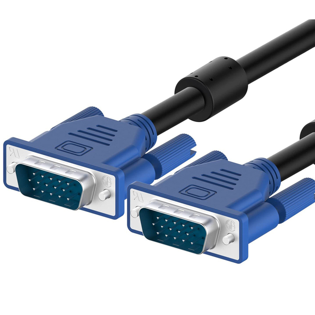 1m 1.5m 3m  1080P  Male to Male Female HD DB 15 PIN VGA to VGA Monitor Cable for PC Computer