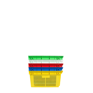 620 có thể gập lại cấp thực phẩm <span class=keywords><strong>PP</strong></span> giỏ tươi Rau Trái Cây cá lưu trữ di chuyển thùng hộp doanh thu Stackable thu hoạch <span class=keywords><strong>container</strong></span> - Product Image 6