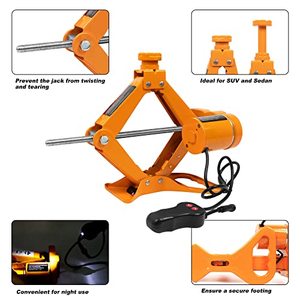 3 Ton Steel Electric Hydraulic Scissors <strong>Jack</strong> with Touch Screen Portable <strong>Automatic</strong> Lift for Small Trucks SUVs &amp; Electric <strong>Cars</strong> - Product Image 3