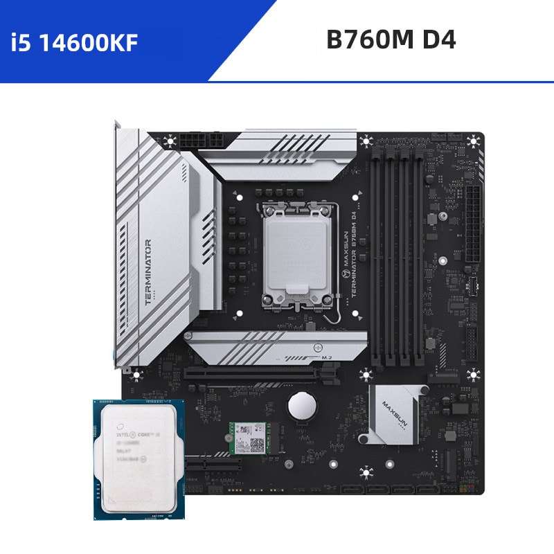 I5 14600KF + Maxsun B760M D4