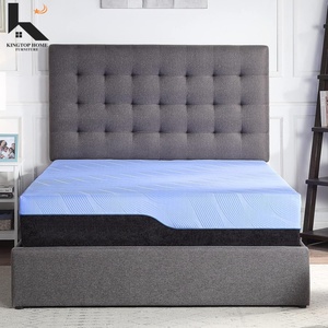 Matelas en mousse à mémoire de forme gel respirant, fermeté moyenne, taille King Size, en boîte, <span class=keywords><strong>avec</strong></span> mousse certifiée CertiPUR-US, pour chambre d'enfant ou de bébé - Product Image 1
