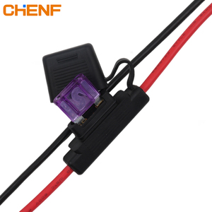 ปลั๊กไฟเชื่อมต่อแบตเตอรี่อย่างรวดเร็วพร้อม50A เชื่อมต่อ600V ฟิวส์สาย8/16 AWG สำหรับ<span class=keywords><strong>สาย</strong></span>รัดสายไฟรถยนต์ - Product Image 5