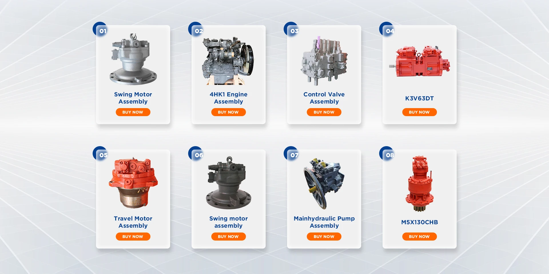 Original Excavator Hydraulic Main Pump Parts Regulator