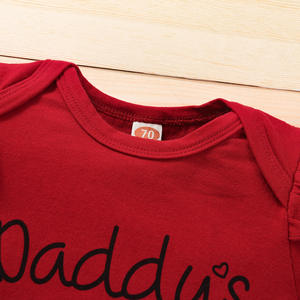 Ensembles de vêtements pour enfants, combinaisons en coton à fleurs pour bébés filles, avec bretelles en dentelle, fabriquées en Chine - Product Image 5