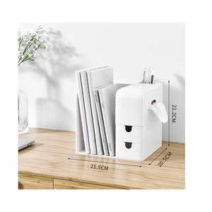 Hot Selling Desk Accessories Storage Box Desktop Organizer Drawer Office Countertop Document Organizer Shelf