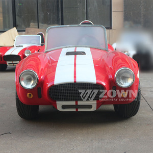 Coche Deportivo Eléctrico Clásico Rojo Mini de Alta Gama Personalizable, Vehículo Retro de Transporte Especial - Product Image 4