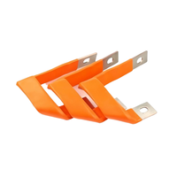 Conectores de Barra Colectora de Cobre Flexible de Alta Conductividad para Sistemas de Baterías LiFePO4, Equipos Industriales de Distribución de Energía