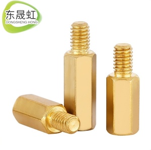 Colonne de support <span class=keywords><strong>hexagonale</strong></span> en laiton Dsh à tête unique, <span class=keywords><strong>vis</strong></span> métriques M3, M4, M5, M6 pour carte mère d'ordinateur - Product Image 1