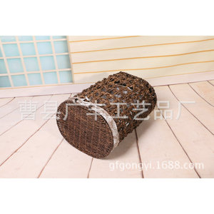 Wicker <b>Laundry</b> Baskets Round Clothing Organizer For <b>Laundry</b> Room <b>Standing</b> Type GF 12 Cao County Shandong - Product Image 4