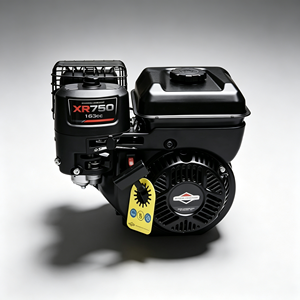 Moteur à essence XR750 163cc 4 temps OHV à arbre horizontal pour truelle à béton et compacteur à plaques - Product Image 4