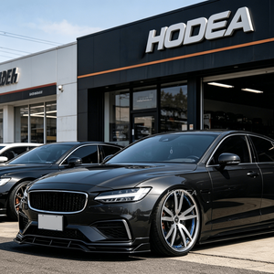 Rines Deportivos de Aleación Forjada de 17/18/19/20/21/22 Pulgadas, <span class=keywords><strong>5</strong></span> Radios, Acabado Mecanizado, para <span class=keywords><strong>BMW</strong></span>/Mercedes/Audi, Doble Color, Borde Azul - Product Image 5