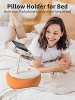 Support de tablette et de téléphone universel réglable en plastique SAIJI, avec rotation à 360 degrés, pour bureau