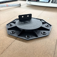 Support de terrasse en WPC certifié SGS, pédestal réglable en plastique pour poutre WPC 18-30 mm, systèmes de support de terrasse ajustables