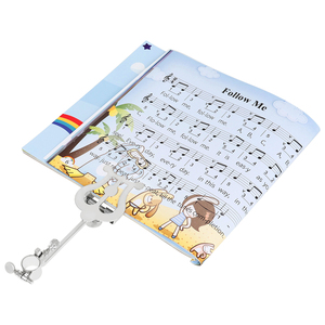 Porte-clip de <span class=keywords><strong>partition</strong></span> de clarinette d'usine ZJ-12 trike portable pour piccolo - Product Image 2