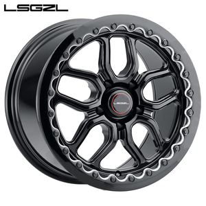 Cerchi Forgiati Beadlock Personalizzati LSGZL 15 17 18 19 20 Pollici Deep Dish 5x114.3 5x120 5x127 per Auto ATV&UTV Mercedes <span class=keywords><strong>Corvette</strong></span> BMW - Product Image 3