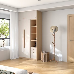 BALOM - Armario Modular de Madera de Estilo Moderno y Duradero con Puertas de Chapa de Madera para la Personalización de Toda la Casa, Muebles para el Hogar - Product Image 3