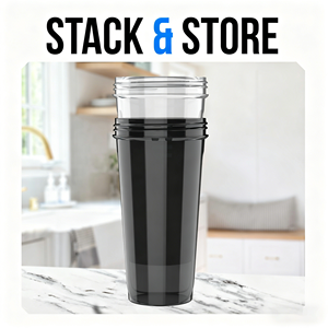 Paquete de 2 Botellas Mezcladoras de Proteínas de 28 oz a Prueba de Fugas con 2 Batidores de Alambre |   Negro/Transparente para Mezclas y Batidos de Proteínas - Product Image 3