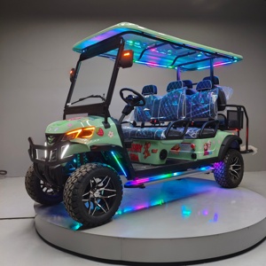 Voiturette de golf électrique BFF KEPLER neuve à 6 <span class=keywords><strong>places</strong></span>, buggy <span class=keywords><strong>utilitaire</strong></span> avec batterie au lithium 48V, voiture économique, <span class=keywords><strong>meilleur</strong></span> prix, véhicules électriques - Product Image 1