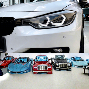 Accesorios de Luces LED para Automóviles M4 RGB Iconic Crystal Angel Eyes para Modelos E30 E36 E38 E46 E90 E92 F30 2007-2009 12V - Product Image 3