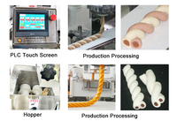 Machine automatique multifonction entièrement en acier inoxydable pour l'enrobage de biscuits et la formation de cookies