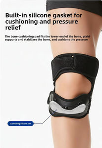Genouillère de soutien réglable à pression variable pour la protection des articulations, idéale pour la course et l'entraînement - Product Image 4
