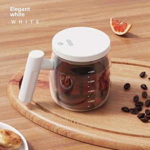 Taza Eléctrica Autoagitadora Hecha de Vidrio de Borosilicato de Alta Calidad, Mezcla Café con un Motor Potente - Product Image 4