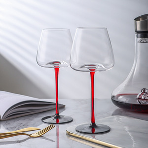Gobelet à <span class=keywords><strong>vin</strong></span> rouge de luxe, gravure unique en cristal, gobelet à boisson, logo personnalisable, style moderne, design créatif, <span class=keywords><strong>verre</strong></span> à <span class=keywords><strong>vin</strong></span> <span class=keywords><strong>personnalisé</strong></span> - Product Image 2