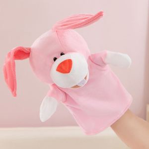 Marionnettes animales à bouche mobile Lion en <span class=keywords><strong>peluche</strong></span> courte rembourrée de coton PP, <span class=keywords><strong>jouet</strong></span> doux unisexe pour fêtes, 11-30cm, vente en gros pour jeunes - Product Image 6