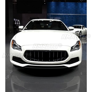 For Maserati Quattroporte 2017-2022 Car Accessories Car Front Bumper Lip <b>Splitter</b> Diffuser Spoiler Bumper Guard Chin Body Kit - Product Image 4
