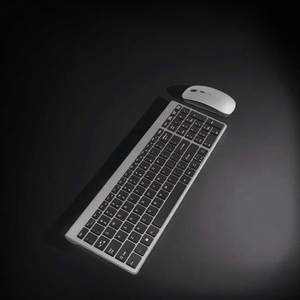 Juego combinado de teclado y mouse inalámbricos de tipo delgado de 2,4G con retroiluminación LED 78 teclas para computadoras portátiles y de escritorio para juegos - Product Image 2